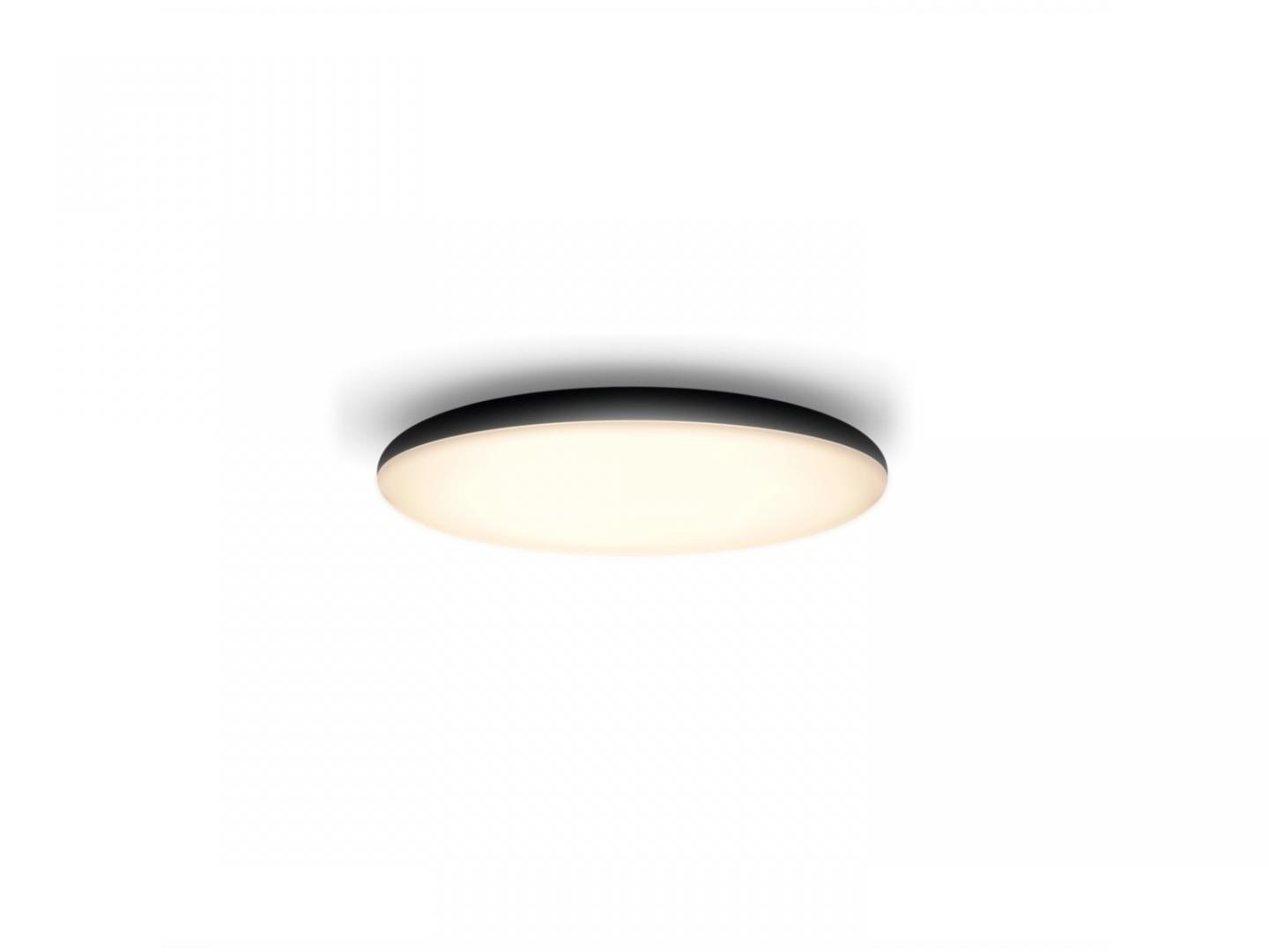 Plafoniera LED Philips Hue Cher, Bluetooth, 24W (204W), 2900 lm, lumina alba (2200-6500K), IP20, 47.5cm, Intrerupator cu variator inclus