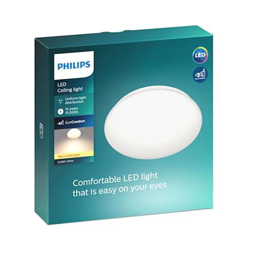 Plafoniera LED Philips CL200, 17W, 1700 lm, lumina calda (2700K), IP20, 32cm