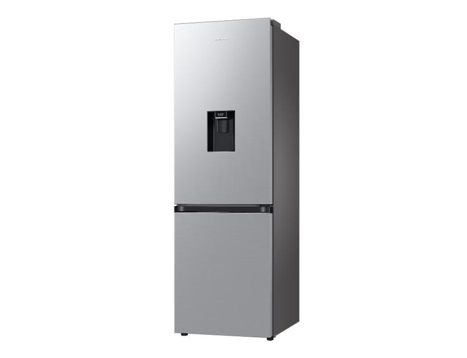 Combina frigorifica Samsung RB34C632ESA/EF, 341 l, Total No Frost, All-Around Cooling, Compresor Digital Inverter, Dozator apa, WiFi, Clasa E, H 185 cm, Inox