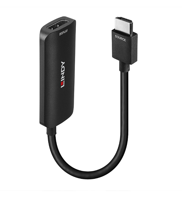 Convertor Lindy HDMI 4K60 la DisplayPort 1.2