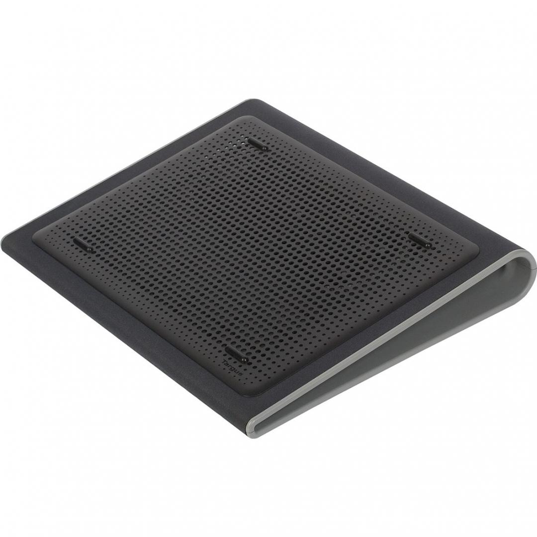 Cooler laptop Targus pentru laptop-uri cu display de pana la 17", material Neoprene, Plastic, negru