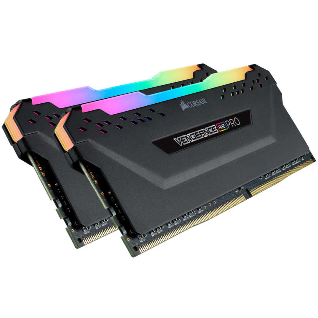 Memorie RAM Corsair Vengeance RGB PRO 16GB DDR4 3200MHz CL16 Kit of 2