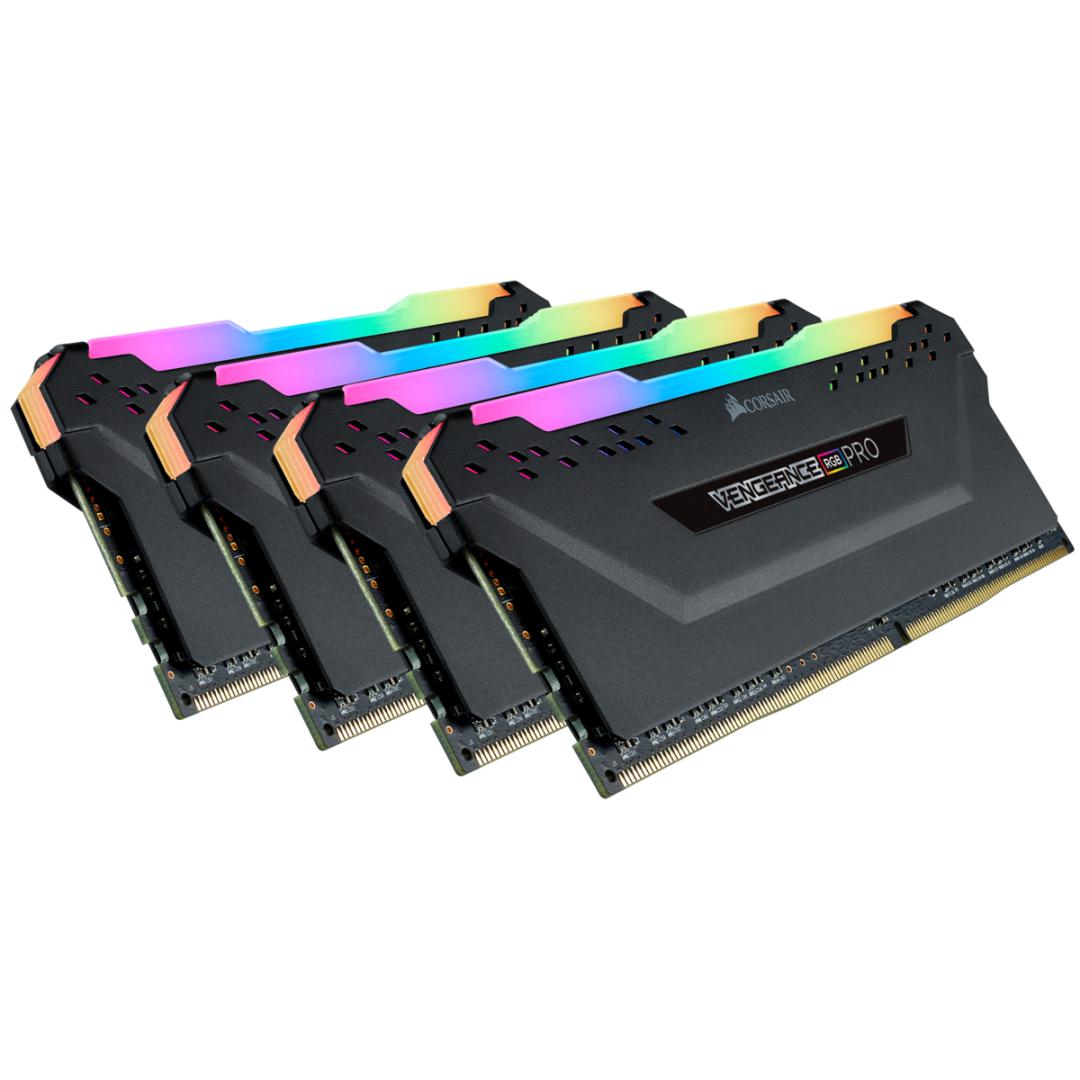 Memorie RAM Corsair Vengeance RGB PRO 64GB DDR4 3000MHz CL15 Kit of 4