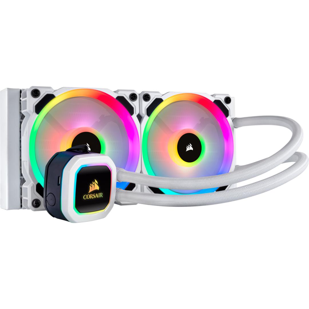 Cooler Procesor CORSAIR HYDRO SERIES™ H100i RGB ALB