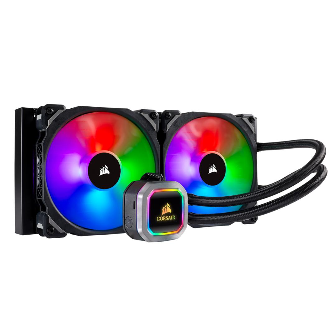 Cooler Procesor CORSAIR HYDRO SERIES H115i RGB PLATINUM NEGRU