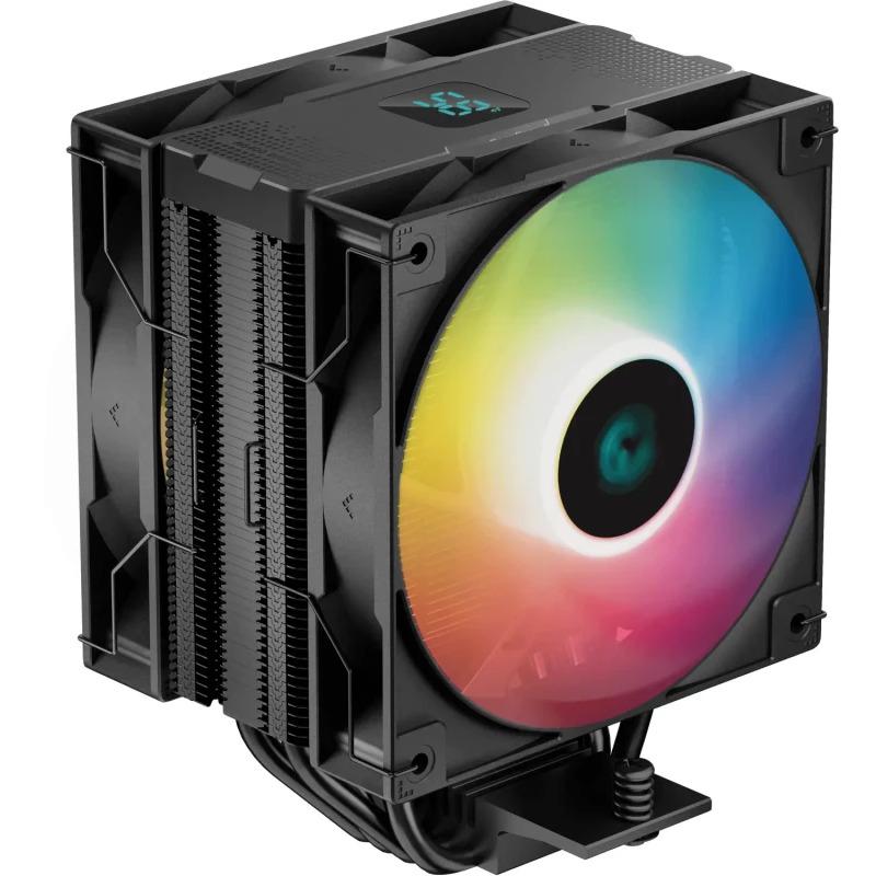 Cooler Procesor DEEPCOOL AG400 DIGITAL PLUS ARGB NEGRU