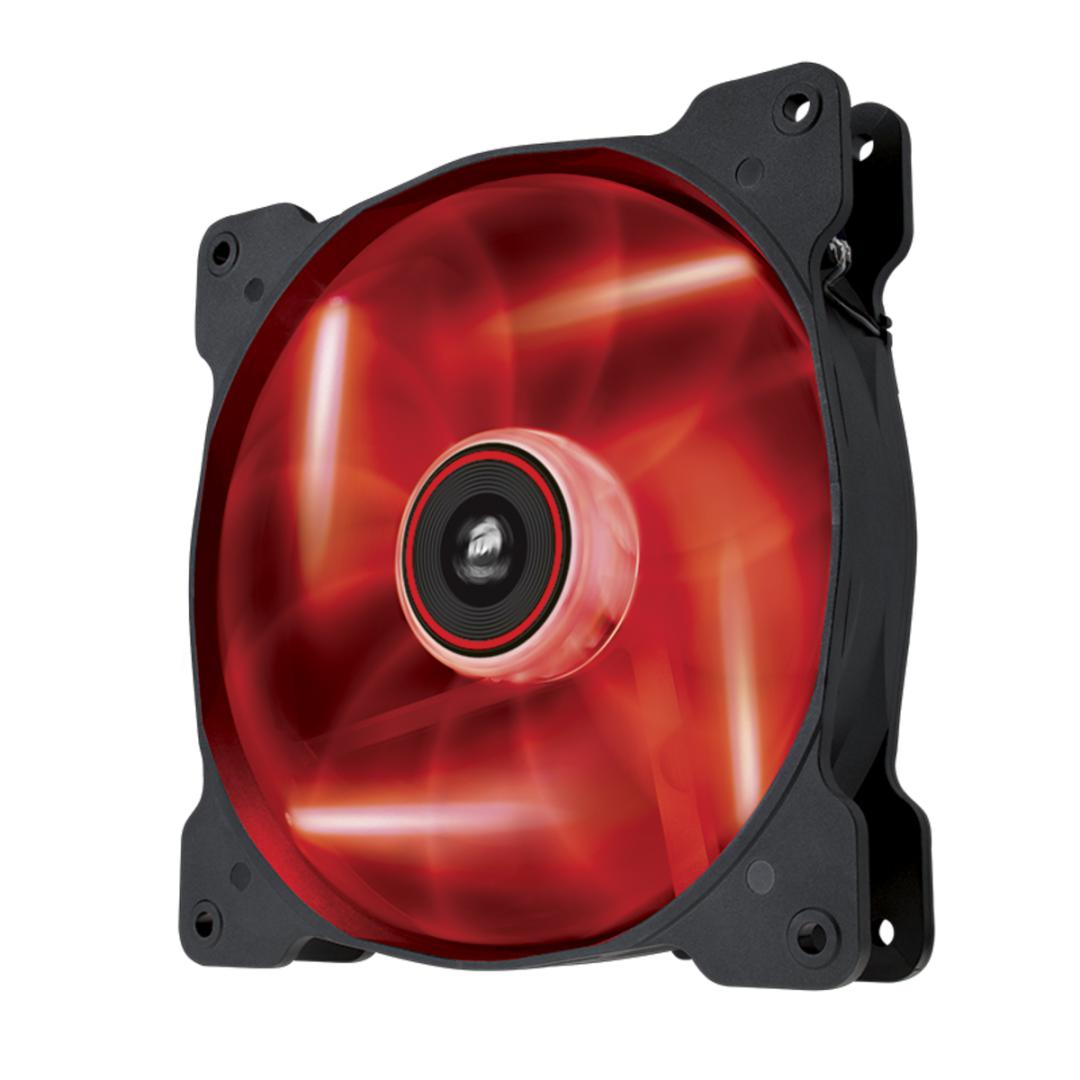Ventilator / radiator carcasa Corsair AF140 LED Low Noise Cooling Fan, 140mm, red