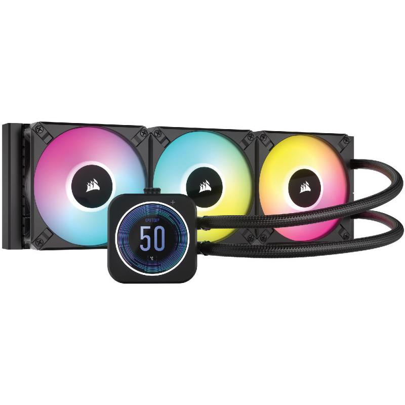 Cooler Procesor CORSAIR H150i RGB ELITE LCD XT DISPLAY LIQUID ALB