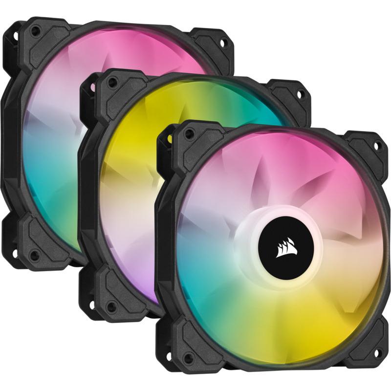 Ventilatoare Carcasa CORSAIR SP120 RGB, 3x120mm