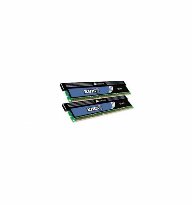 Memorie RAM Corsair XMS3, DIMM, DDR3, 4GB (2x2GB), CL9, 1600MHz