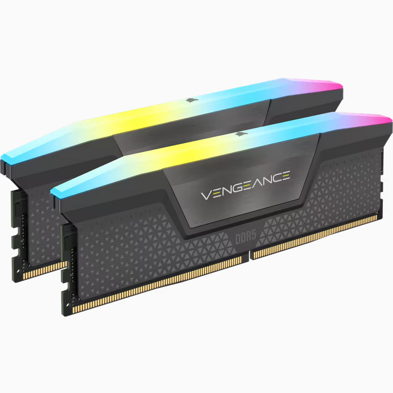 Memorie RAM Corsair Vengeance RGB 32GB DDR5 5200MHz CL40 Kit of 2