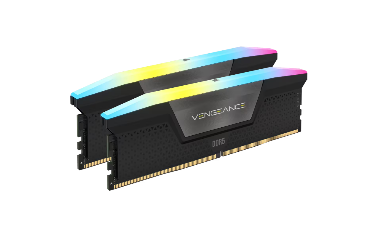 Memorie RAM Corsair Vengeance RGB 32GB DDR5 6400MHz CL32 Kit of 2