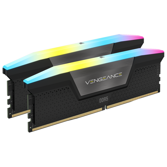 Memorie RAM Corsair Vengeance RGB 32GB DDR5 7200MHz CL34 Kit of 2