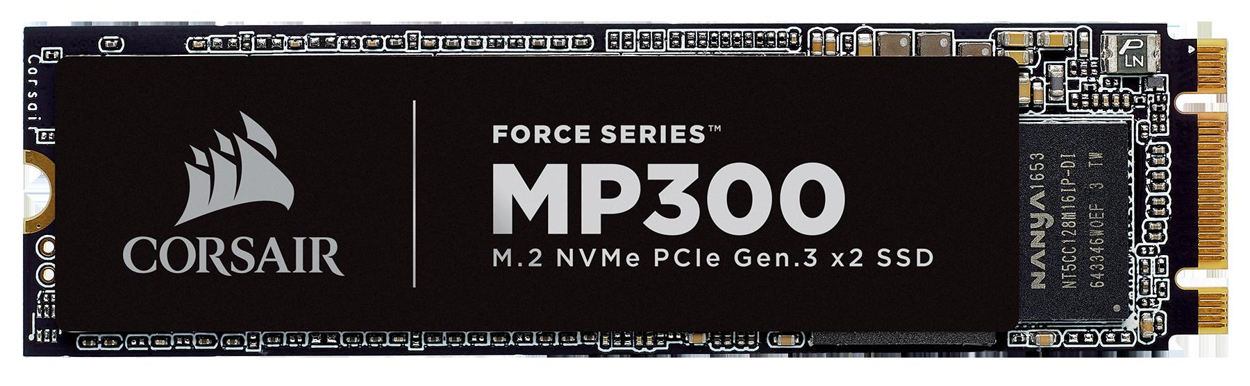 SSD Corsair Force MP300, 960GB, NVMe PCIe, M.2
