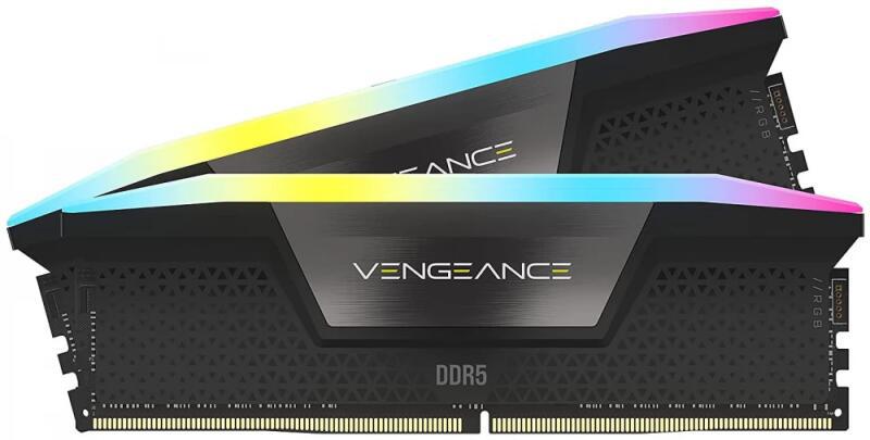 Memorie RAM Corsair Vengeance RGB 64GB DDR5 5600MHz CL40 Kit of 2