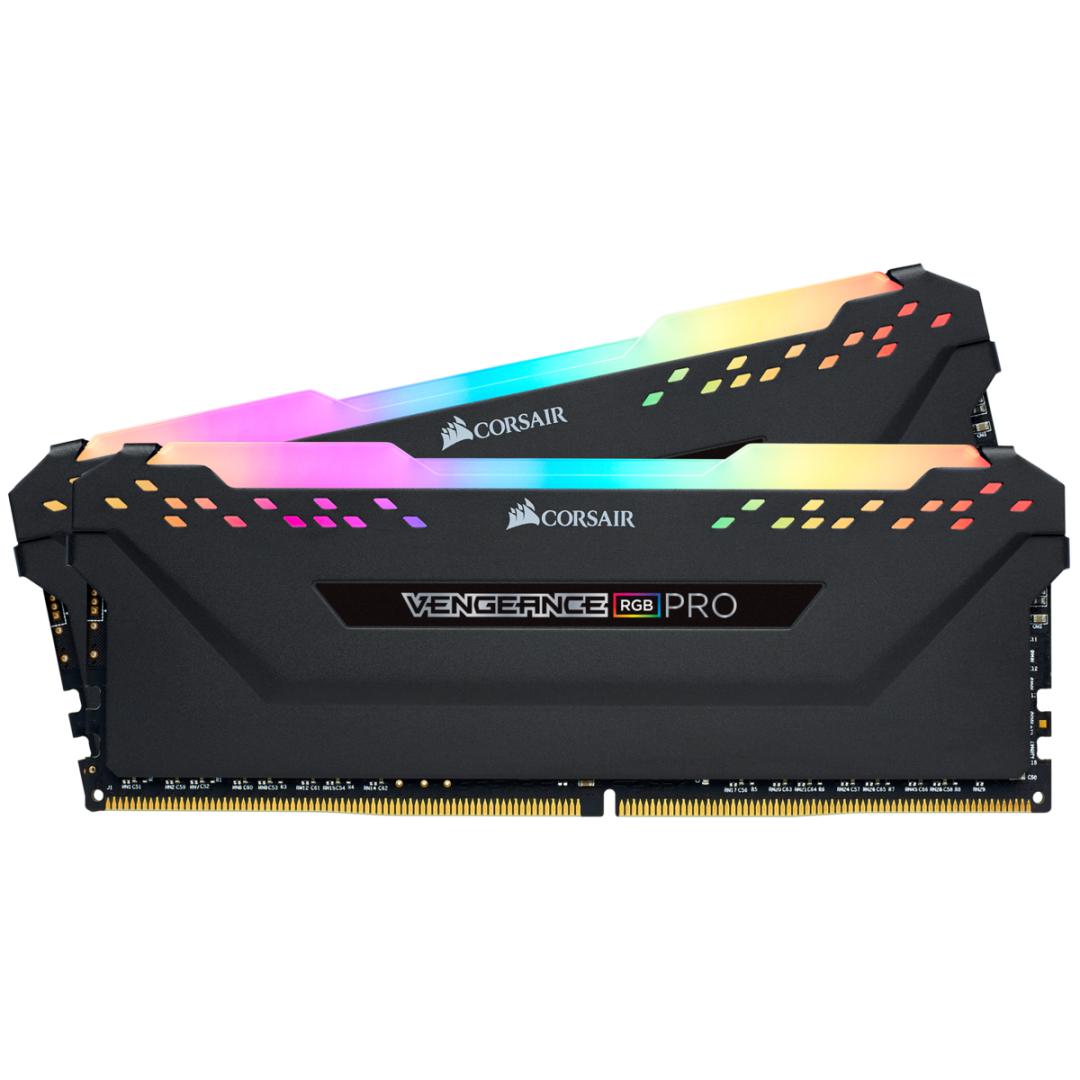 Memorie RAM Corsair Vengeance RGB PRO 32GB DDR4 3200MHz CL16 Kit of 2