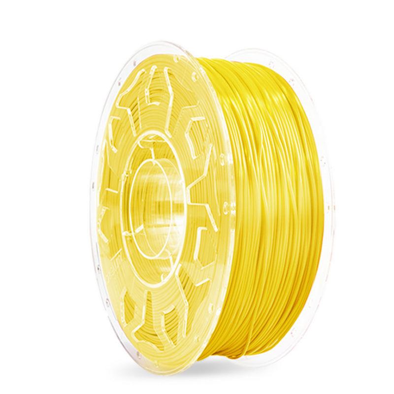 CREALITY CR PETG 3D Printer Filament, yellow, Printing temperature: 230-250°C, Filament diameter: 1.75mm, Tensile strength: 49MPa, Size of filament wheel: Diameter 200mm, height 66mm, hole diameter 53mm. Eco-friendly, odorless, non-toxic. Utilizare: pana la 1 an de la deschiderea ambalajului.