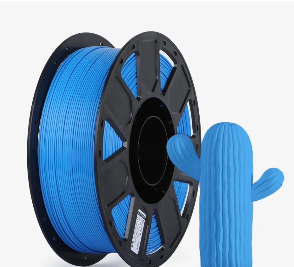CREALITY ENDER PLA 3D Printer Filament, Blue, 1KG, Printing temperature: 200, Filament diameter: 1.75mm, Tensile strength: 60MPa, Size of filament wheel: Diameter 200mm, height 70mm, hole diameter 56mm.