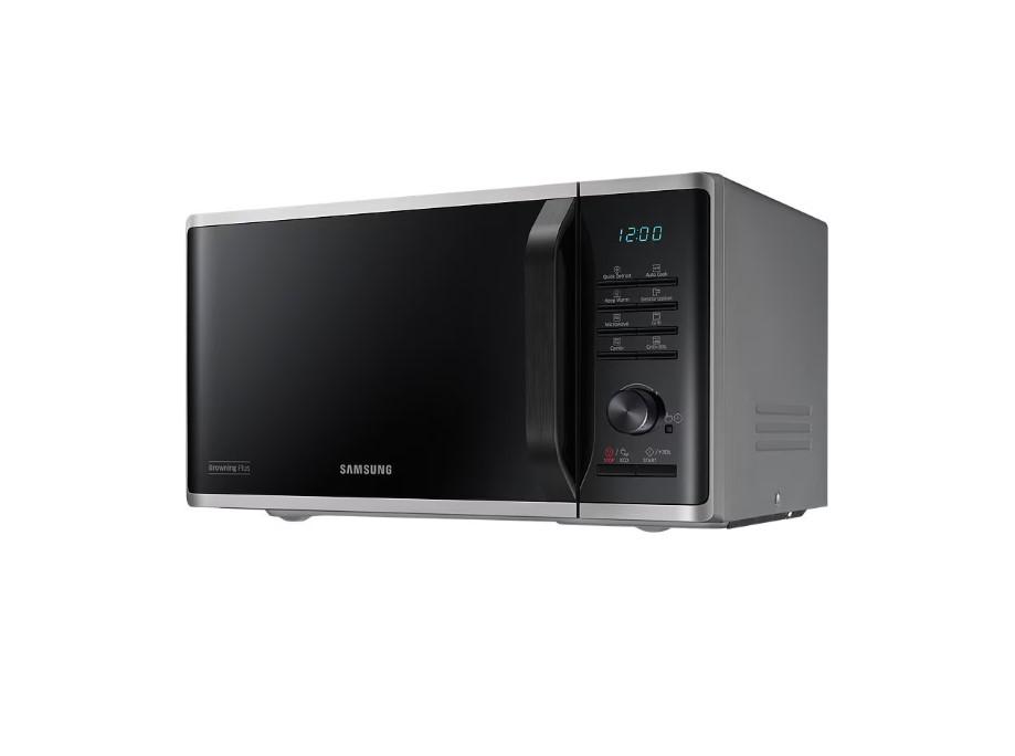 Cuptor cu microunde Samsung MG23K3515AS/OL, 23l, 800W, Grill, Argintiu/Negru