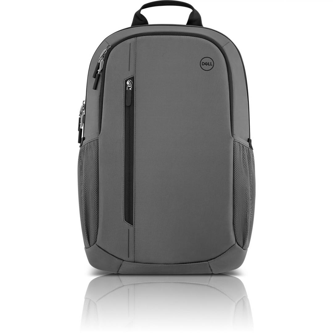 DELL ECOLOOP URBAN BACKPACK 16" CP4523G Color: Grey, Features: Weather- resistant, double zipper closure, padded sleeve, air mesh padded back, 2 side stretch pockets, Additional Compartments: Documents, personal accessories, organizer front pocket, slip pockets, pencil slot, vertical front pocket