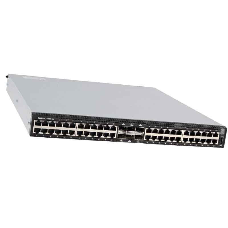 Dell Switch S4148F-ON, 1U, 48x10GbE SFP+, 4xQSFP28, 2xQSFP+, IO to PSU, 2 PSU, 3Yr ProSupport + NBD