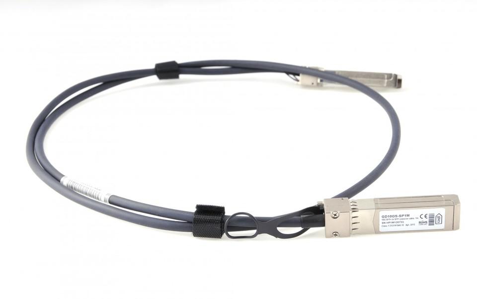 Dell Networking, Cable, SFP+ to SFP+, 10GbE, Copper Twinax Direct Attach Cable, 3 Meter,CusKit, 470-AAVJ