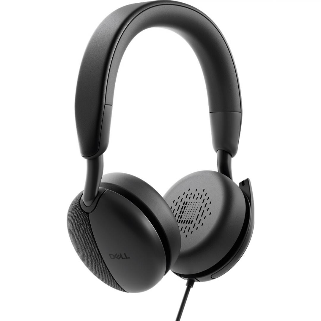DELL PRO WIRED ANC HEADSET WH5024, Tech Specs: Audio (output/speaker): Speaker Size 40mm, Frequency Response 20Hz - 20kHz, Frequency Response (talk mode) 100Hz - 8kHz, Speaker Driver Sensitivity 120dB @ 1mW/1kHz, Noise cancellation ANC, User Hearing Protection: Yes, Audio (input/microphone): Noise