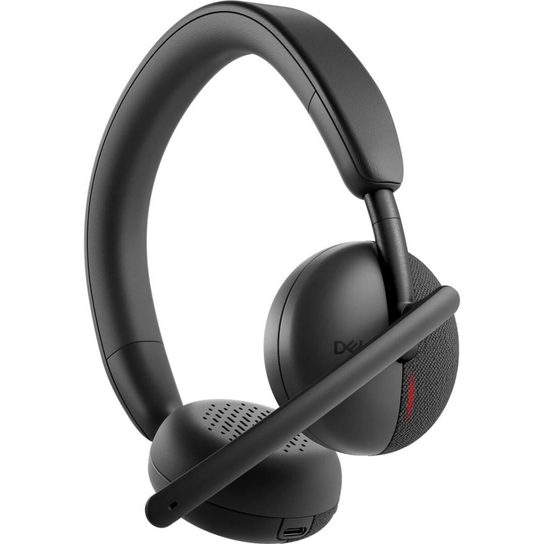 DELL WIRELESS HEADSET WL3024, Tech Specs: Audio (output/speaker): Speaker Size 28mm, Frequency Response 20Hz - 20kHz, Frequency Response (talk mode) 100Hz - 8kHz, Speaker Driver Sensitivity 119dB @ 1mW/1kHz, Noise cancellation Passive, User Hearing Protection Yes - EN50332, Audio codecs supported