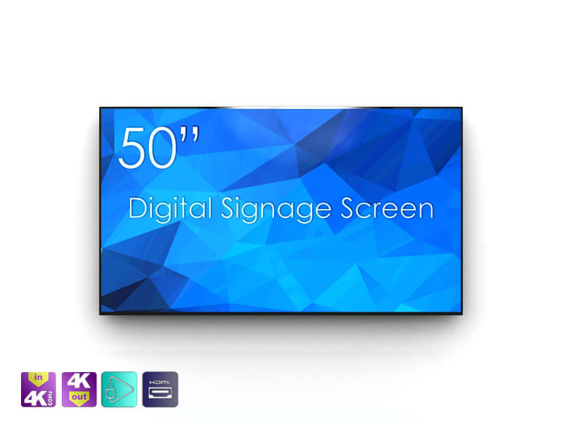 Display LED 50" 4K 24/7 Profesional SWEDX SDS50K8-01