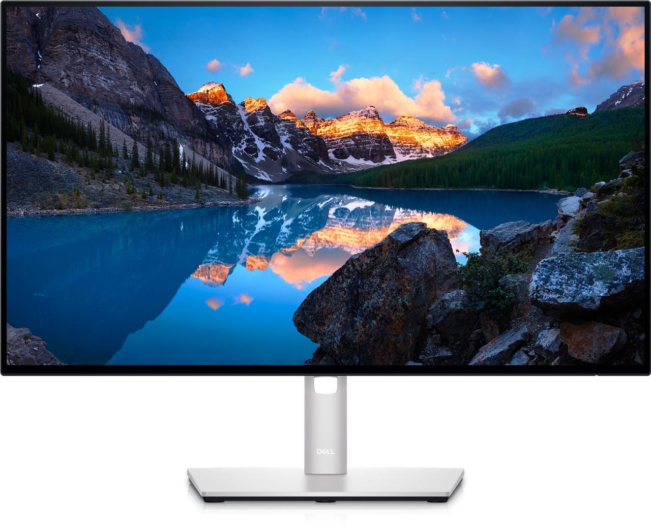 Monitor LED Dell U2422HE, 24inch, IPS FHD, 5ms, 60Hz, argintiu