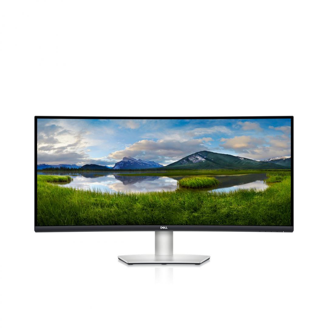 Monitor LED Dell Curved S3422DW, 34inch, VA WQHD, 4ms, 100Hz, alb