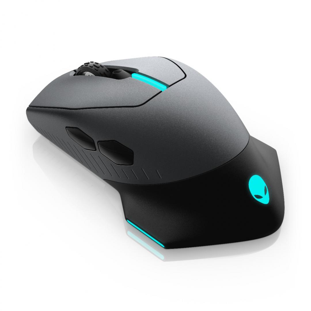 Mouse Dell Alienware Gaming Mouse AW610M, Wired/Wireless, negru