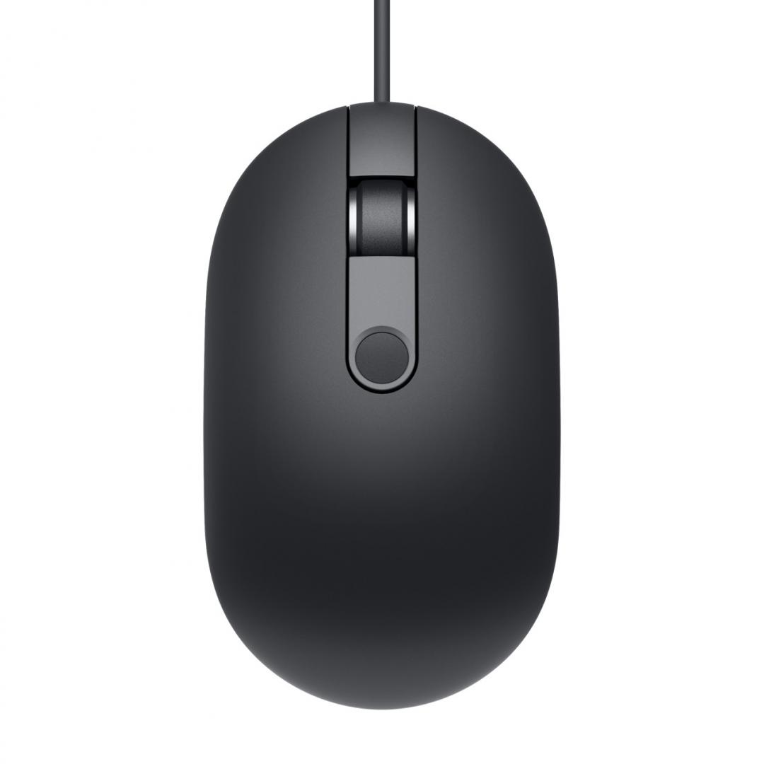 Mouse DELL MS819 Fingerprint Reader, negru