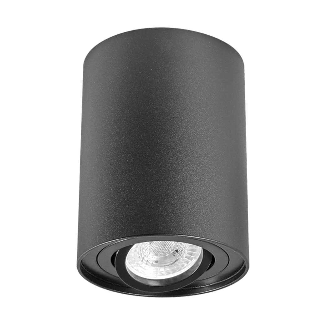 Spot Vivalux ROUND TOLEDO, GU10, max. 35W, IP20, Ø95x125mm, Negru, becneinclus