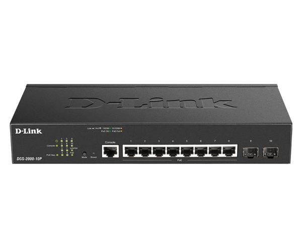 Switch D-Link DGS-2000-10, 10 port, 10/100/1000 Mbps