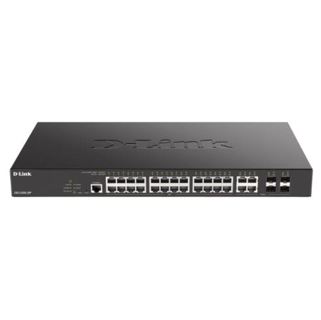 Switch D-Link DGS-2000-28, 24 port, 10/100/1000 Mbps