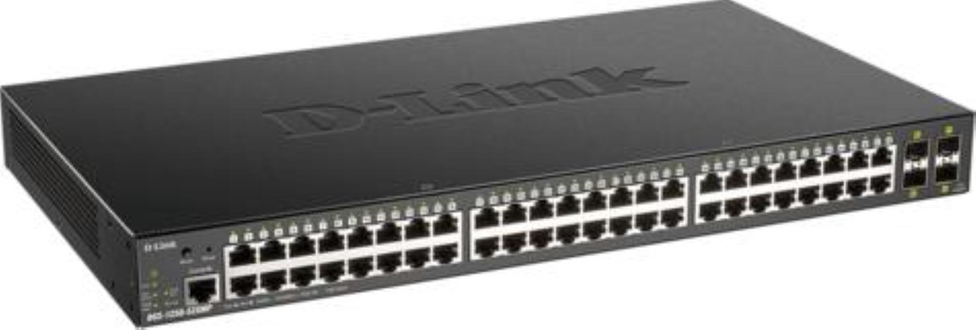 Switch D-Link DGS-1250-52XMP, 48 port, 10/100/1000 Mbps