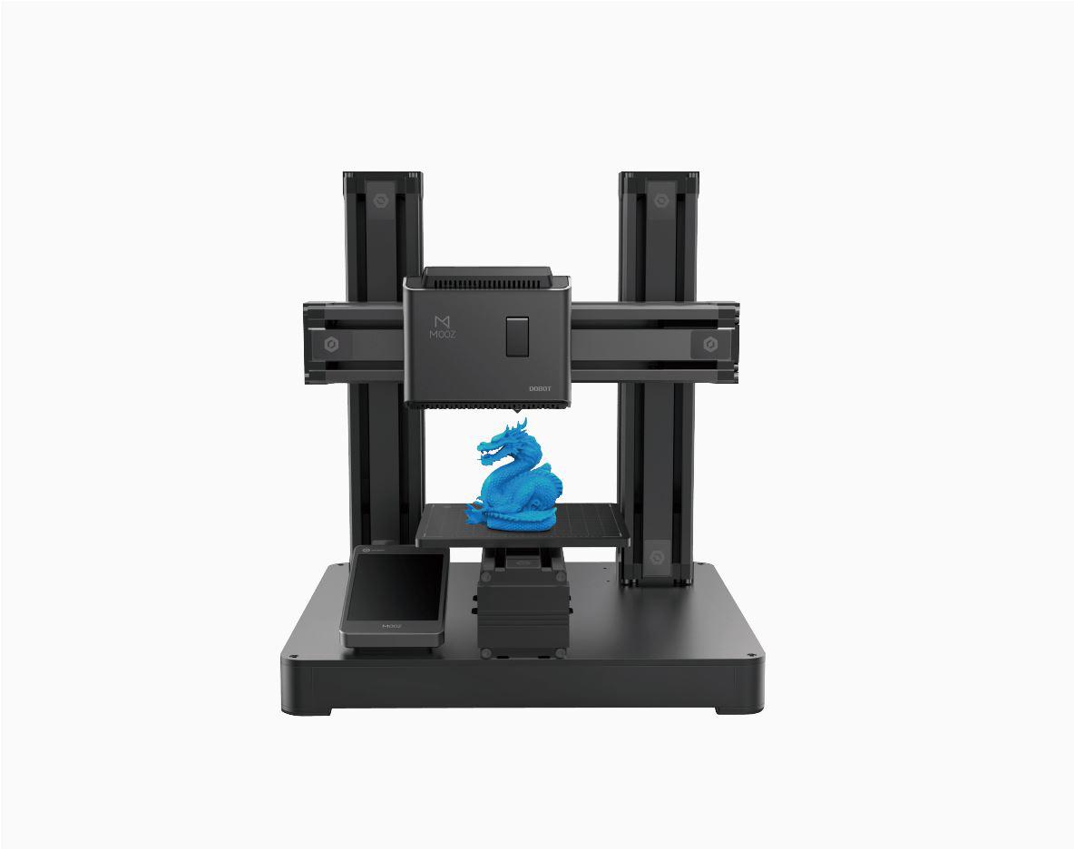 Imprimanta 3D Multifunctionala Dobot 3-in-1 Mooz-2 Plus Functii: imprimare 3D, CNC, Gravura Laser. Specificatii Tehnice Dispozitiv: Panou operare: Touch Screen, 3.5 inch, Conectivitate: Wifi, Cablu USB, USB flash drive, Greutate: 10Kg Printare 3D Tehnologie imprimare: FDM, Diametru Duza: 0.4mm
