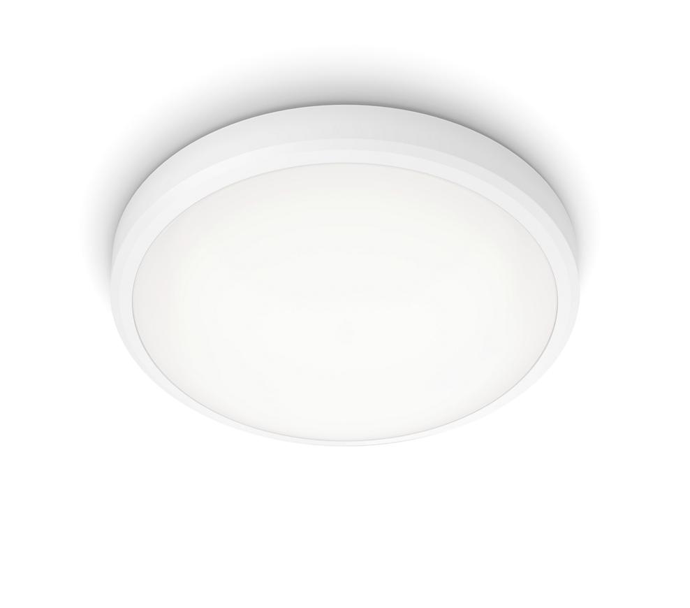 Plafoniera LED Philips Doris CL257, 17W, 1700 lm, lumina neutra (4000K), IP44, 31.3cm, Alb