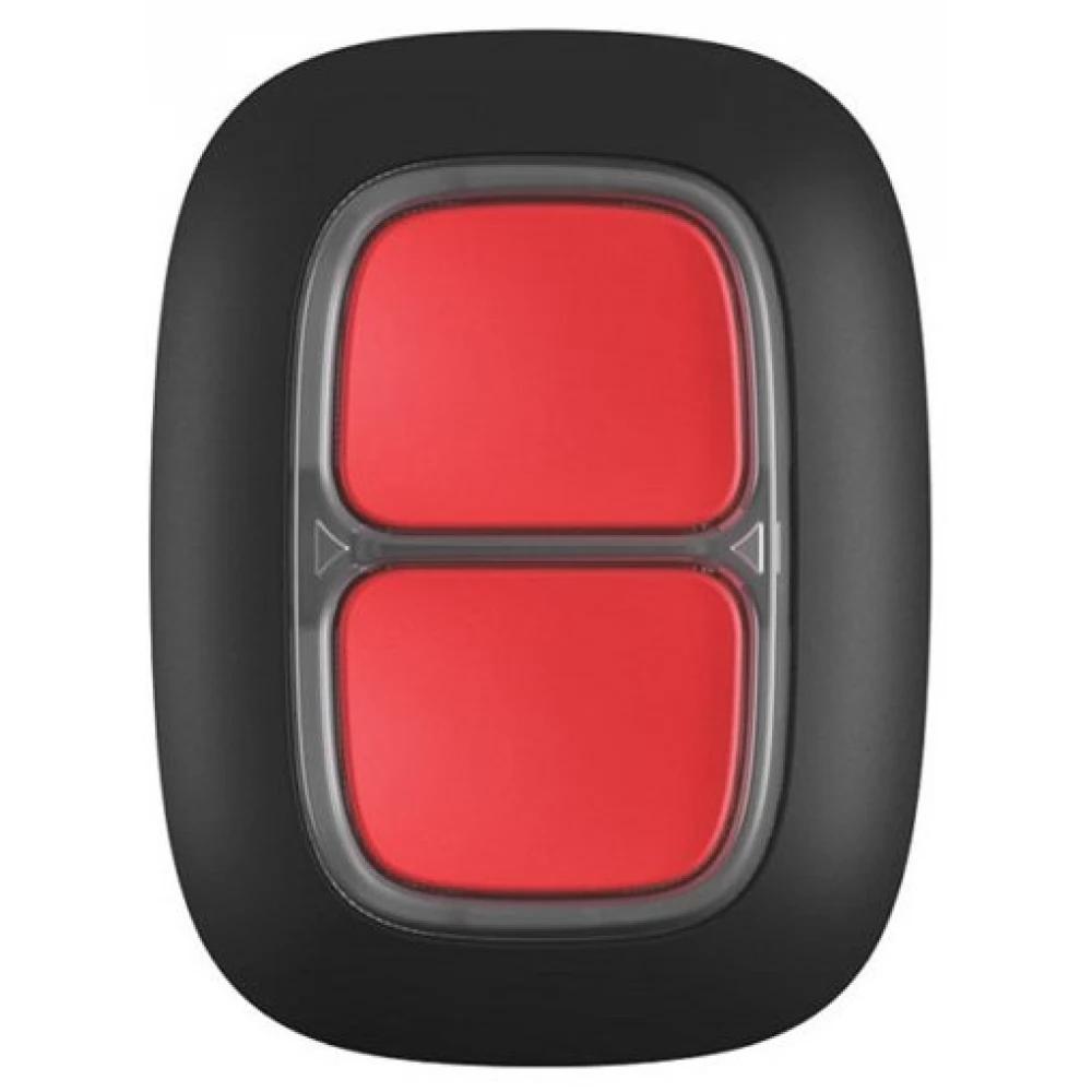 Buton panica / smart wireless, negru - AJAX; Numar butoane: 2; Utilizare ca buton panica sau control automatizari, cominicare bidirectionala; Protectie apasare accidentala: necesita apasare simultana, despartitor din plastic; Frecventa operare: 868.0 - 868.6 MHz, Putere RF: autoajustabila max. 20