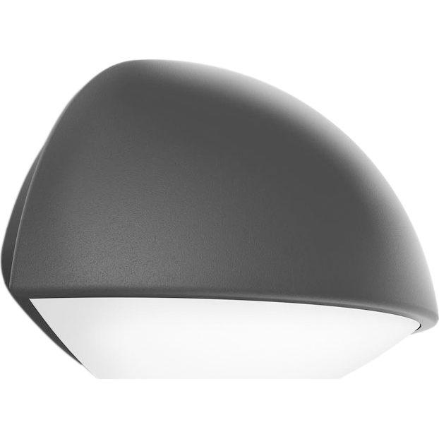 Aplica LED pentru exterior Philips Dust, 3W (31W), 270 lm, luminacalda(2700K), IP44, 90x178x120mm, Antracit