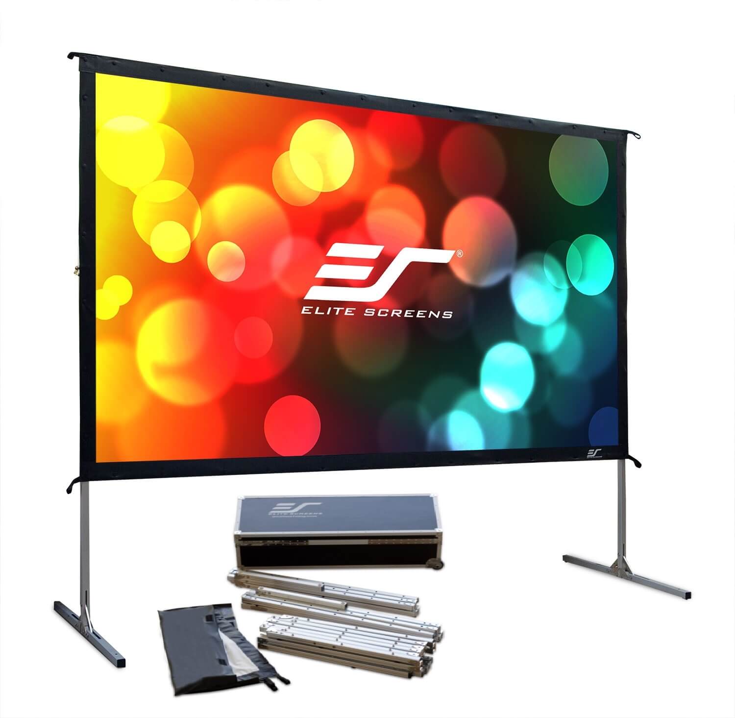 Ecran proiectie, de podea, 265.7 x 149.4 cm, EliteScreens QuickStand Q120H1, Format 16:9