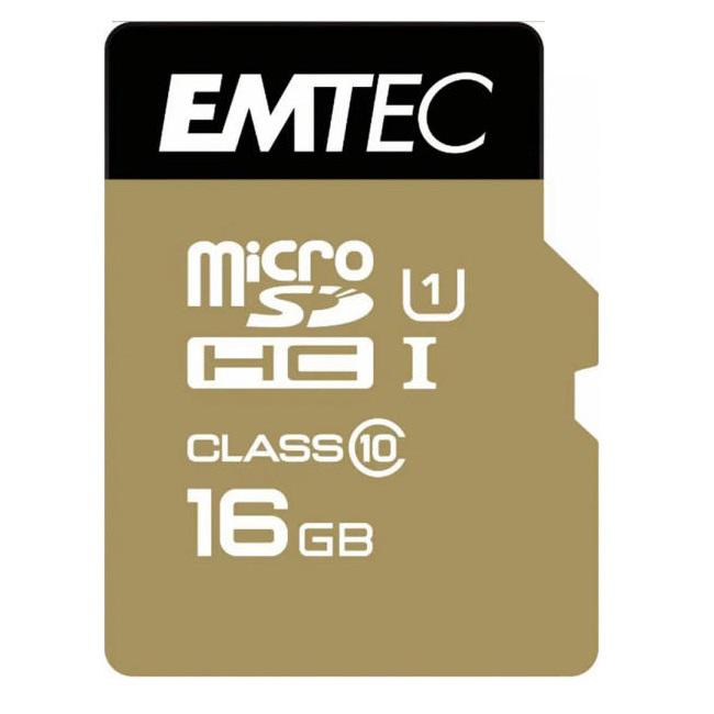 Card de Memorie MicroSD HC EMTEC, 16GB, Class 10
