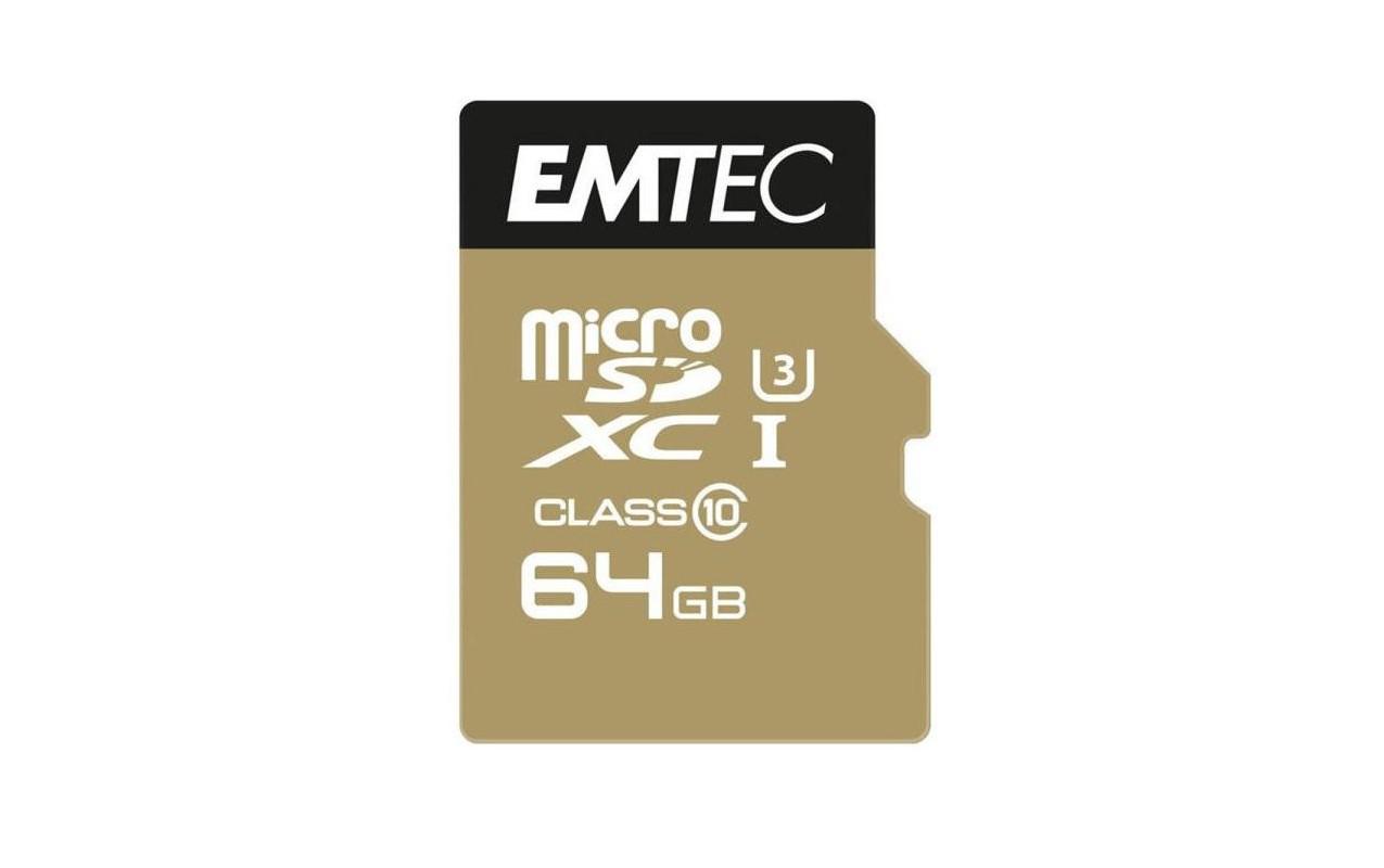 Micro card  SDHC EMTEC, 64GB, CLASS 10 UHS-I