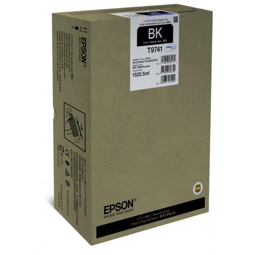 Cartus cerneala Epson T9741 negru XXL, capacitate 1520 ml., pentru WF- C869R