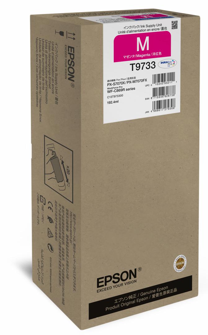 Cartus cerneala Epson T9733 Magenta, capacitate 192.4 ml., pentru WF- C869R