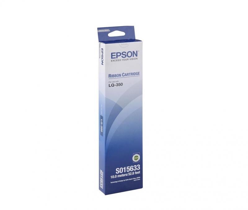 Ribbon Epson S015633, negru, pentru Epson LQ-300, LQ-300+, LQ-300+II, LQ-350, LQ-570, LQ-570+, LQ-870