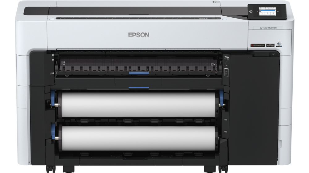 EPSON SC-T5700D A0 LARGE FORMAT TECHNICAL PRINTER, Tehnologie: Ultrachrome® XD3, 6 culori, Rezolutie printare: 300 x 600 DPI, Rezolutie maxima printare: 2.400 x 1.200 DPI, Formate hartie: 17" (43.2 cm) Roll, 24" (61.0 cm) Roll, 36" (91.4 cm) Roll, Custom width and length, A0, A1, A2+, A3+, A4