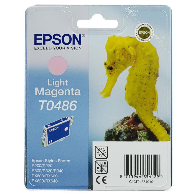 EPSON  T0486 LIGHT MAGENTA INK CARTRIDGE