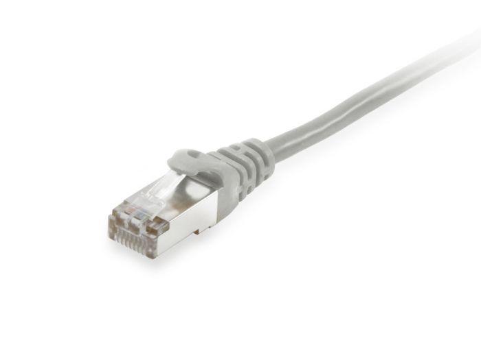 EQUIP 605500 Cat.6 S/FTP Patch Cable, 1.0m , Grey, 8.34x11.68x1000mm